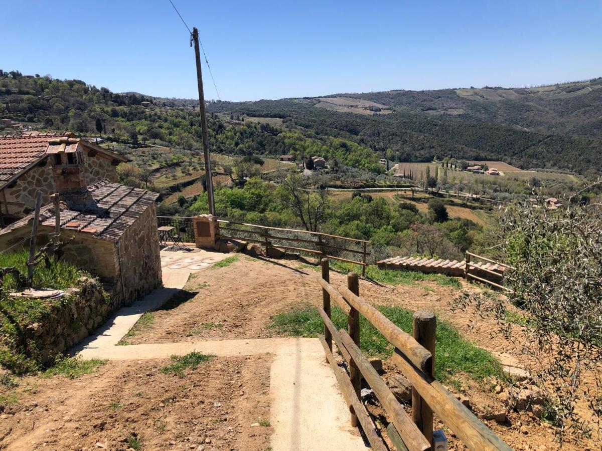Podere Soccorso Casa Vigneto Монталчино Екстериор снимка
